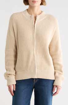 WISHLIST Zip-Up Sweater