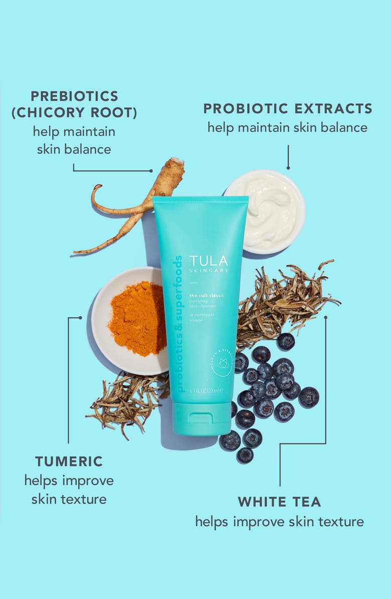 TULA Skincare The Cult Classic Purifying Face Cleanser, Alternate, color,