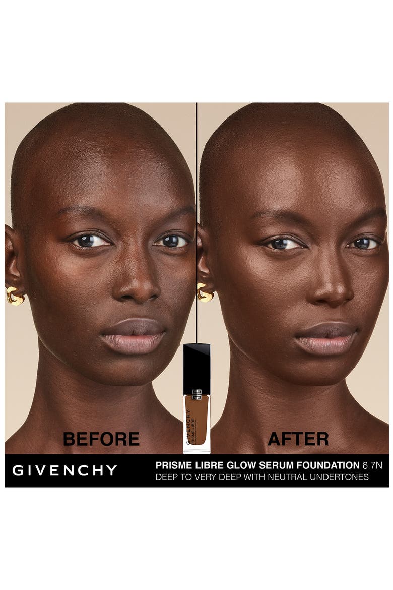Prisme Libre Glow Serum Blurring & Hydrating Foundation, Alternate, color, 6.7N