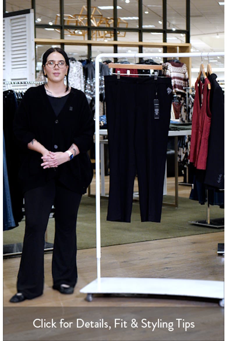Kelsey Wide Leg Knit Trousers video