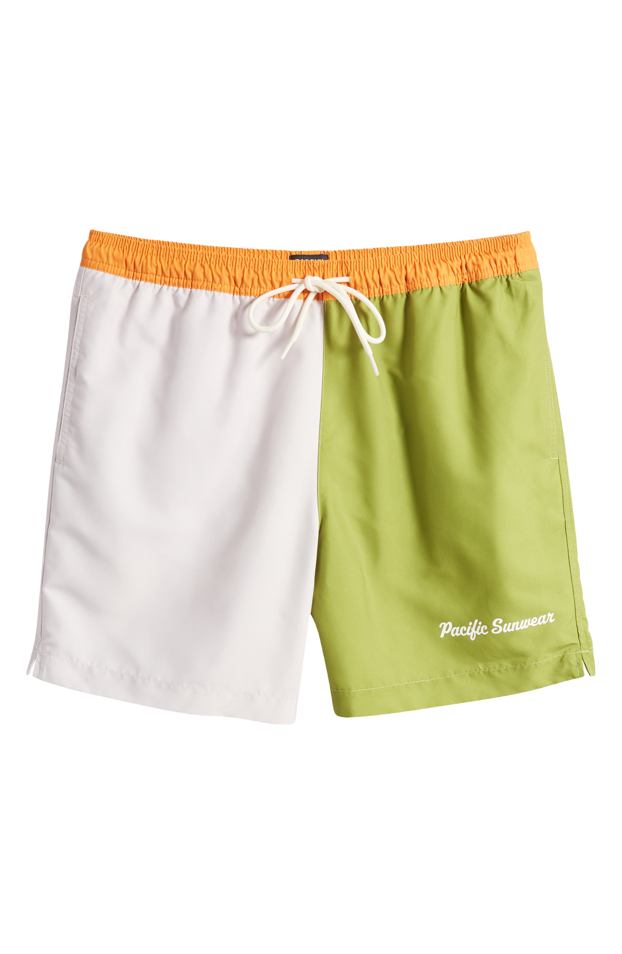 PacSun Colorblock Swim Trunks (Men) | Nordstromrack