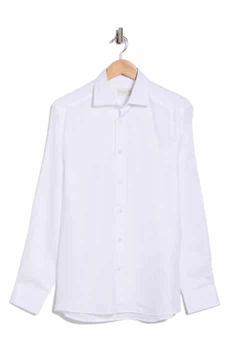 Jack Victor Herschel Linen & Tencel™ Blend Button-Up Shirt