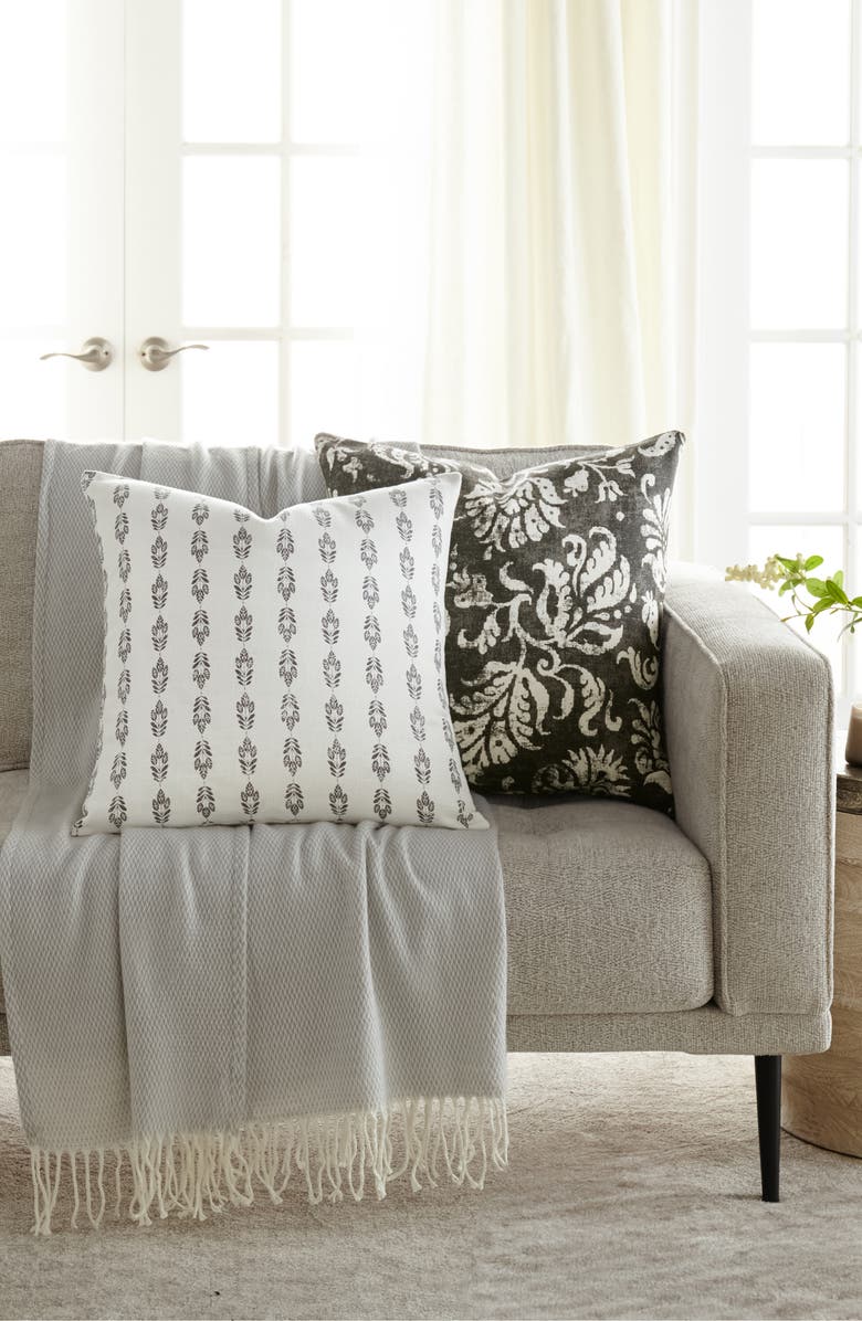 HOMESPUN Assorted 2-Pack Accent Pillows, Alternate, color, Charcoal