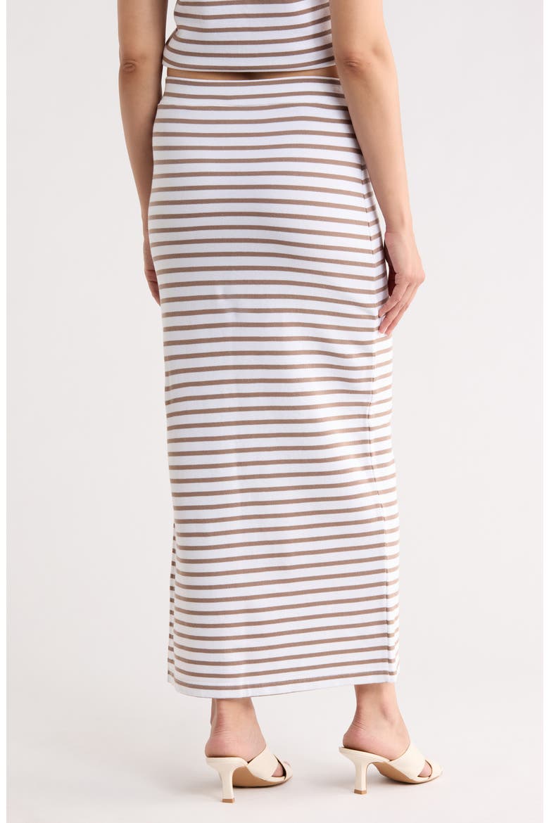 Royale Midi Skirt, Alternate, color, WHITE/ WICKER