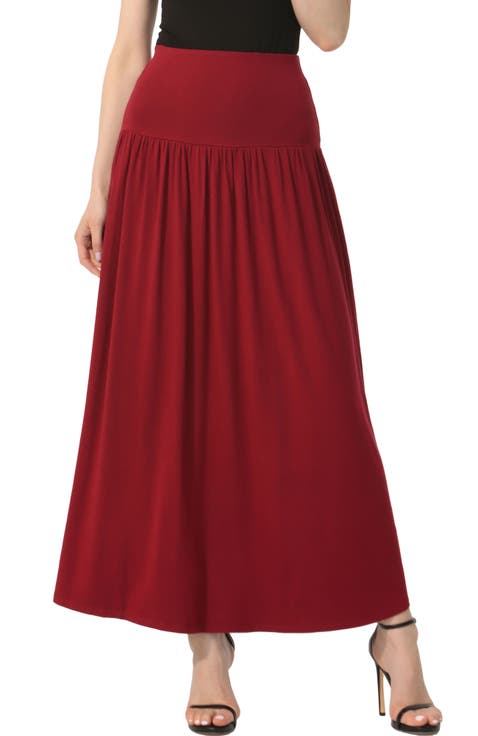 Women's Tiered Maxi Skirt