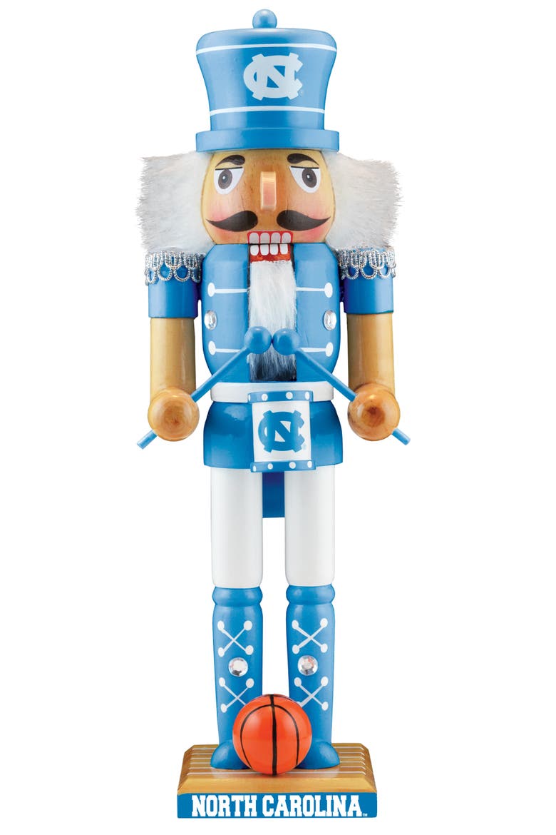 UNC Tar Heels Collectible Nutcracker, Main, color, Multicolor