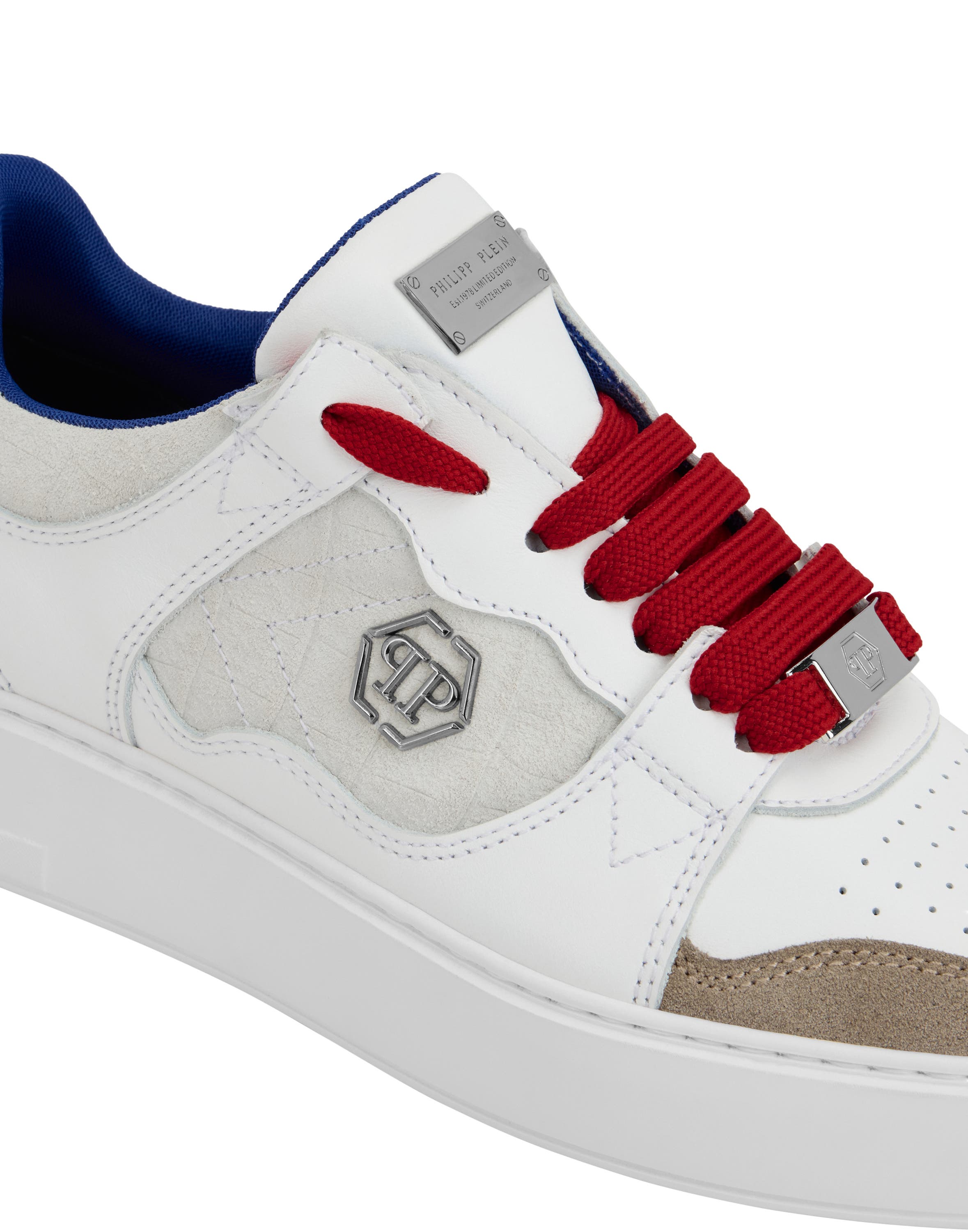 Low-Top Royal Project Unisex, Alternate, color, white/middleblue