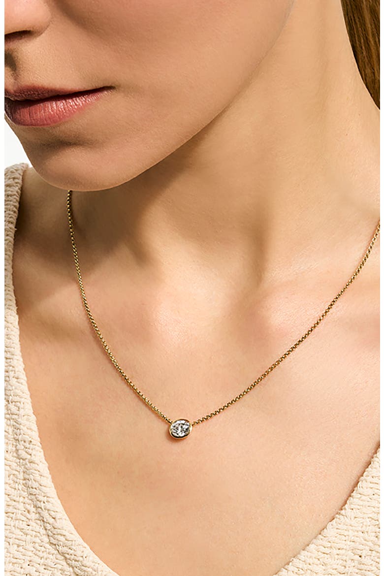 JH Lovestruck™ Necklace, 14K Gold, Lab-Grown Diamond, 1.25TCW, Alternate, color, GOLD