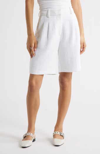 Open Edit The Curator Pleated Bermuda Shorts