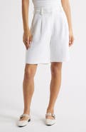 Open Edit The Curator Pleated Bermuda Shorts