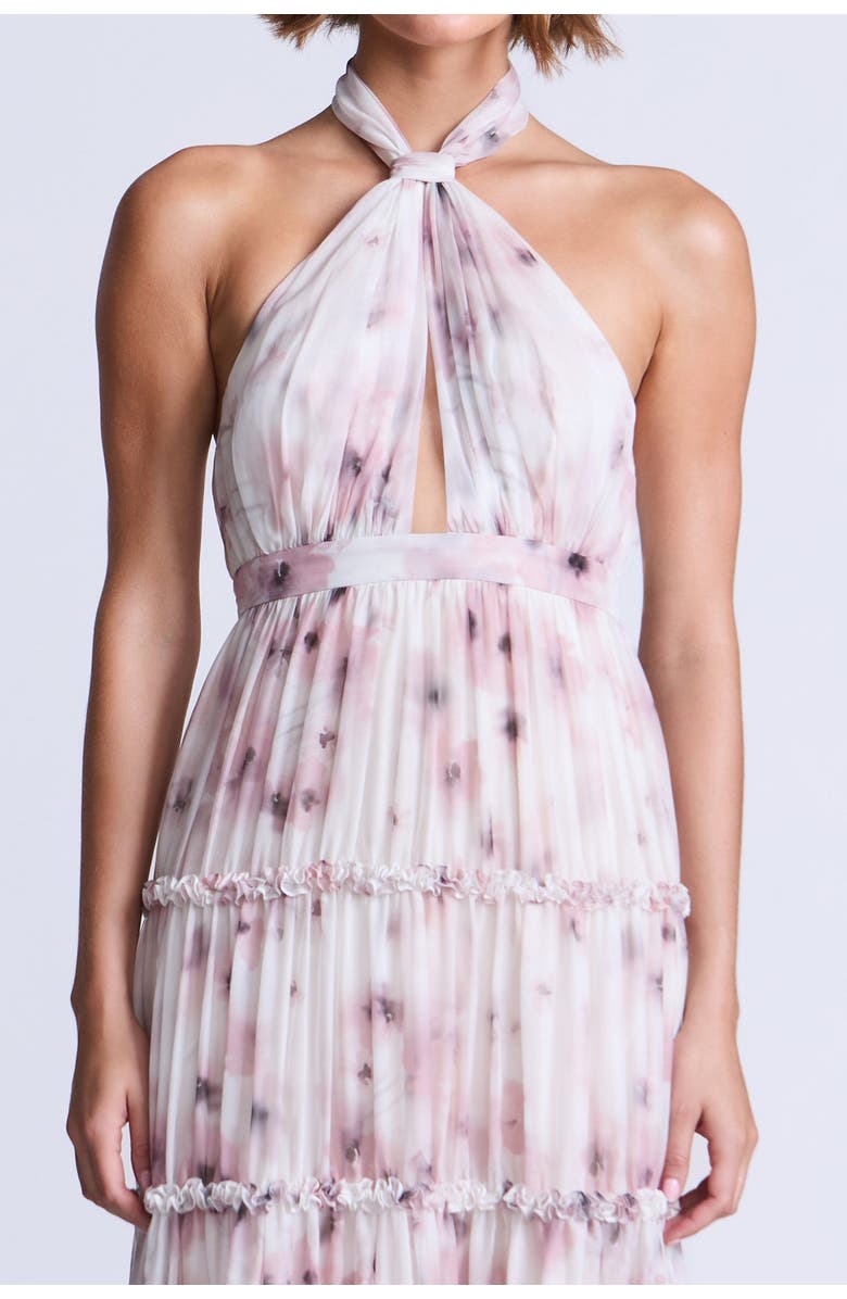 BCBG Maxazria Sabrina Dress, Alternate, color, Bouquet Print Ash Purple