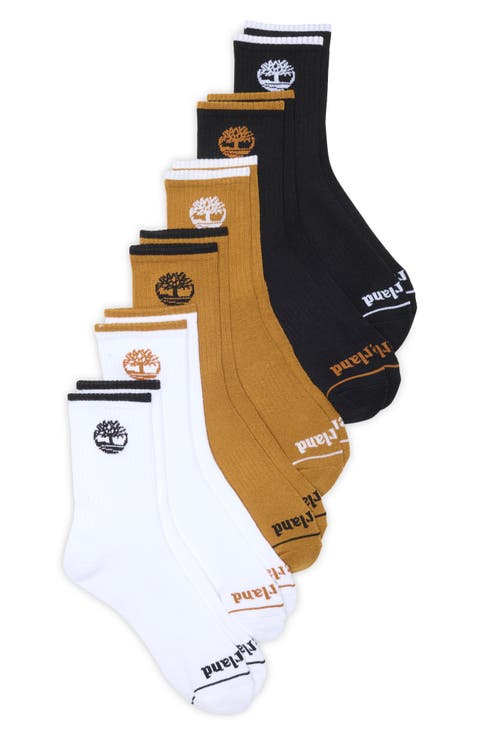 6-Pack Cushion High Quarter Length Socks