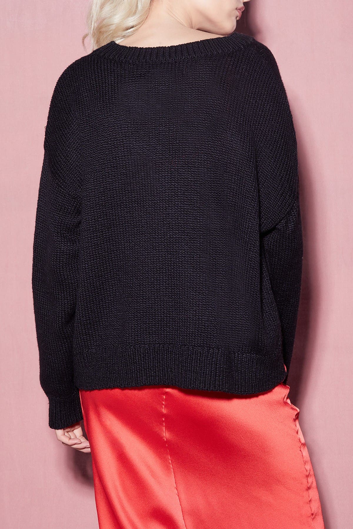Wildfox Jella Broken Heart Sweater (Women) | Nordstromrack