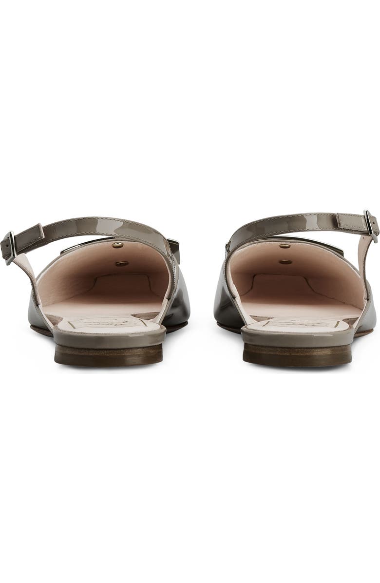 Roger Vivier Trompette Slingback Ballerina Flat, Alternate, color,