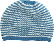 Portolano Stripe Cashmere Beanie