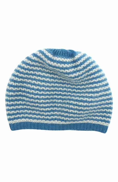 Portolano Stripe Cashmere Beanie