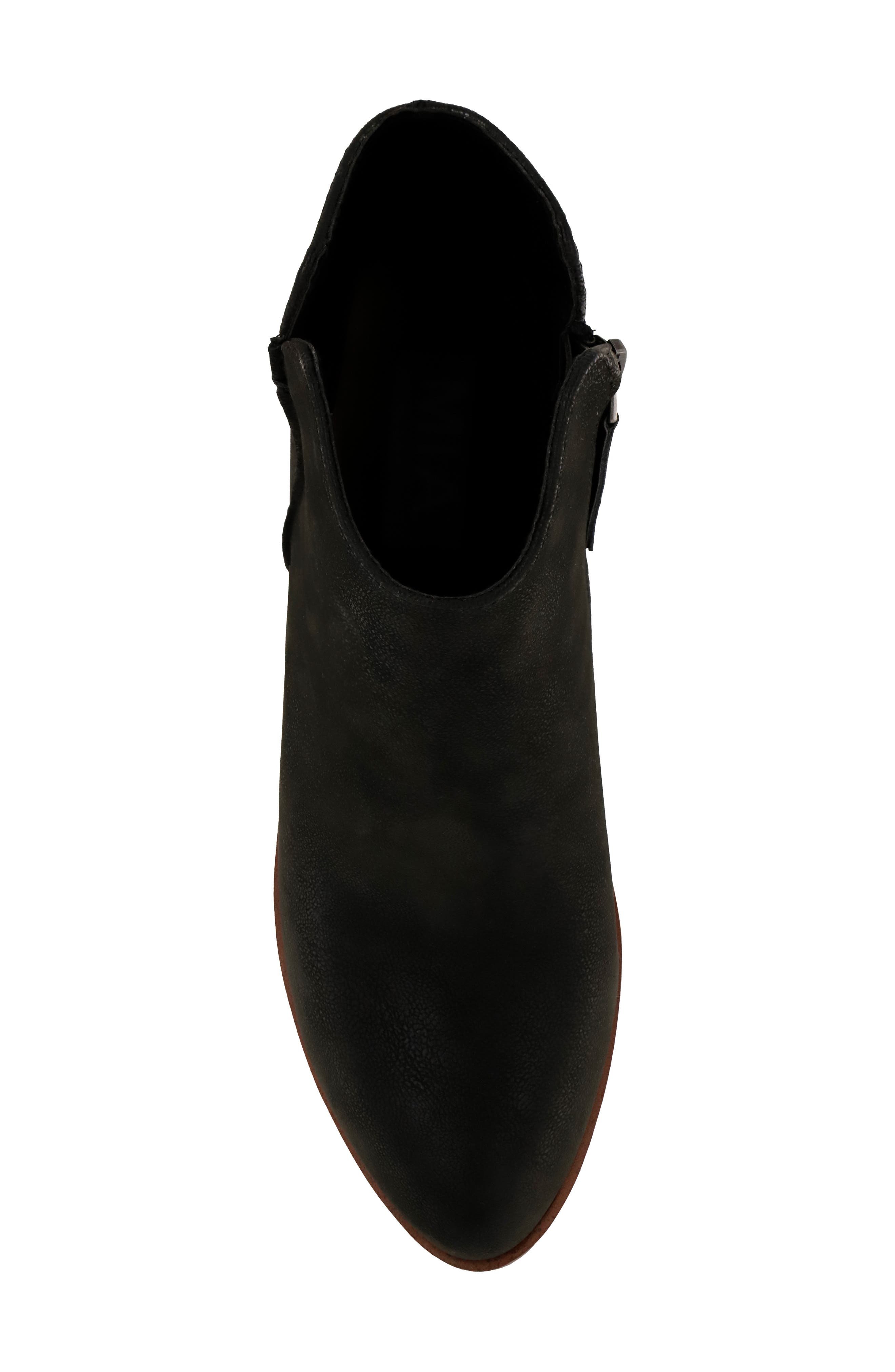 MIA Barby Block Heel Bootie, Alternate, color, Black Brus