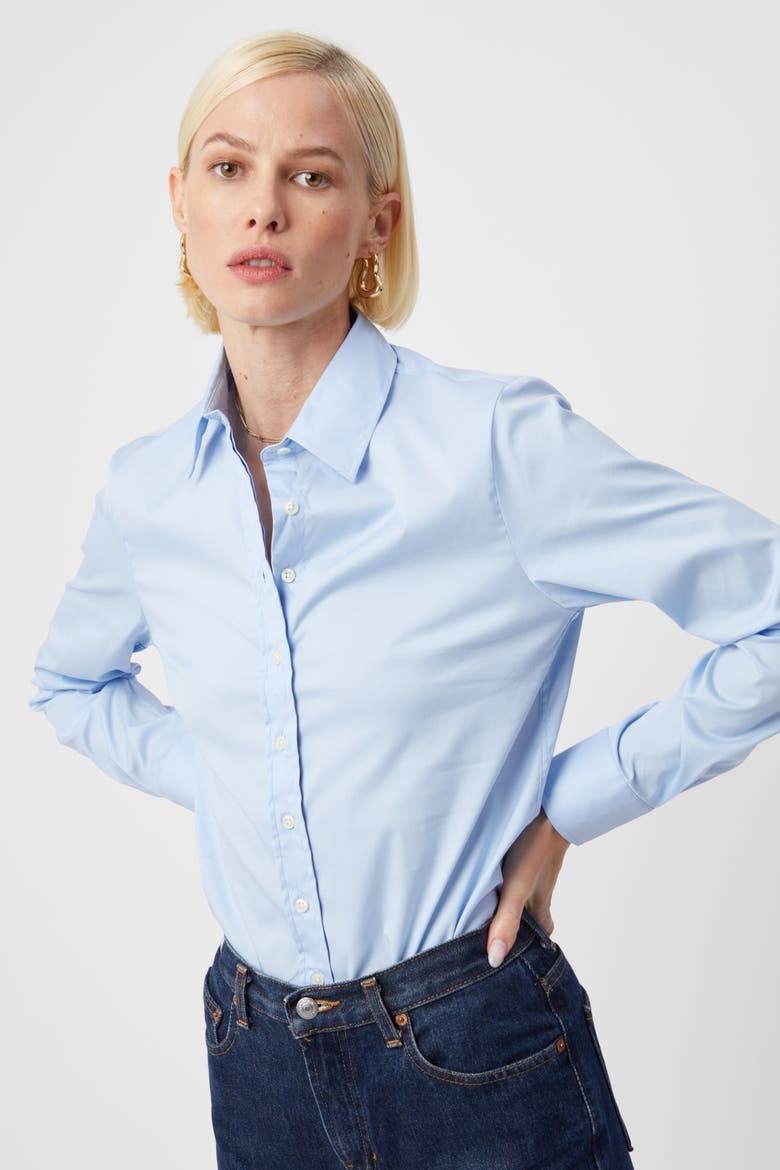 The Icon Shirt, Alternate, color, Blue Dawn