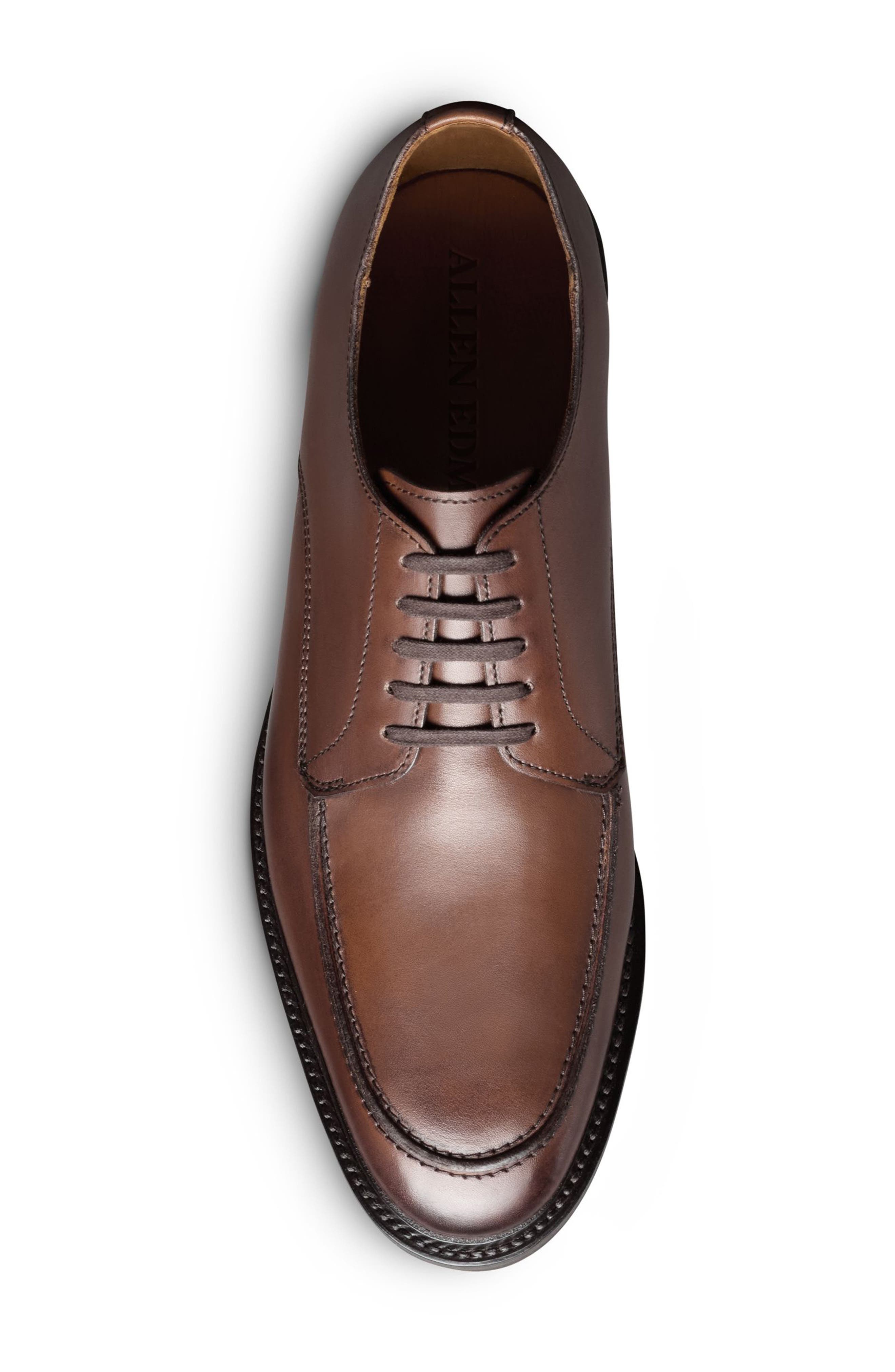 Allen Edmonds Rivington Derby, Alternate, color, Dark Chili
