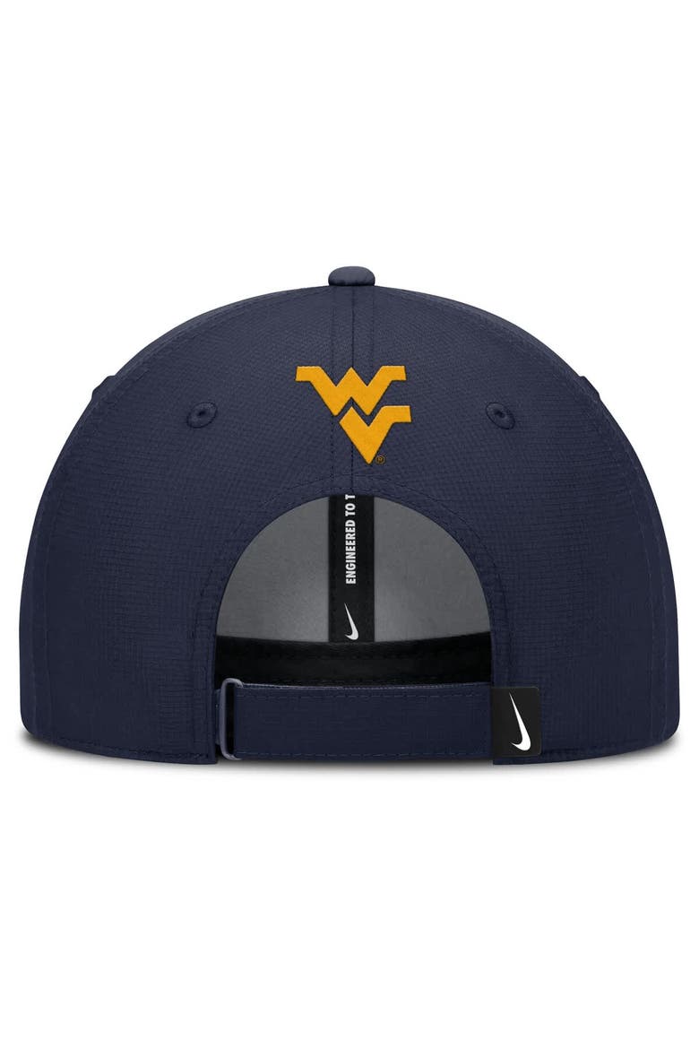 Men's Nike Navy West Virginia Mountaineers Club Prep Performance Adjustable Hat, Alternate, color, Navy
