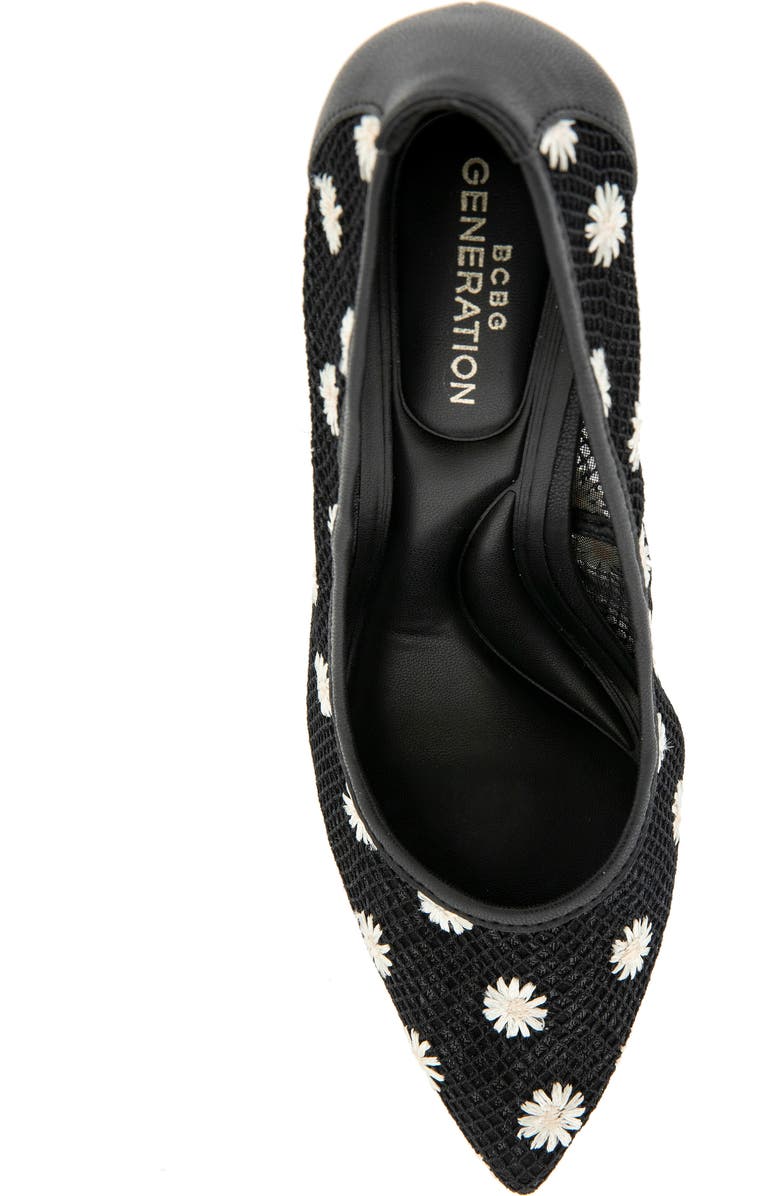 BCBGeneration Bissha Floral Pump, Alternate, color,