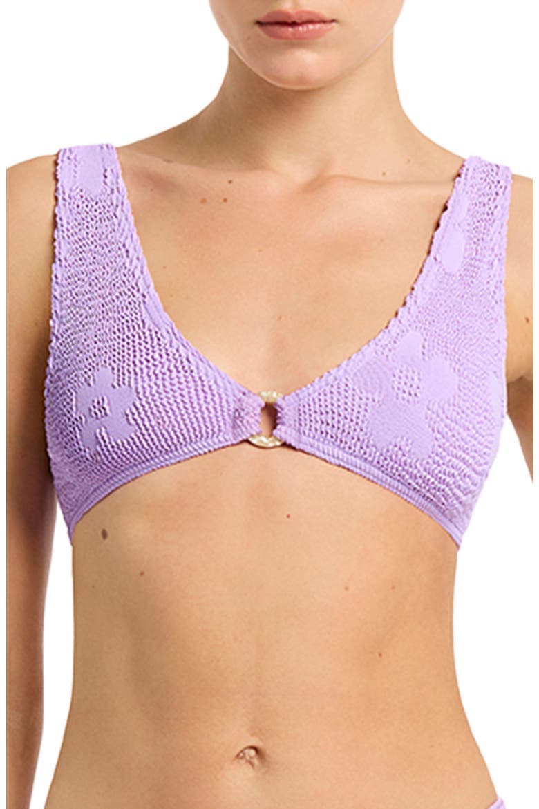 Ring Scout Bikini Top, Main, color, LAVENDER FLORAL