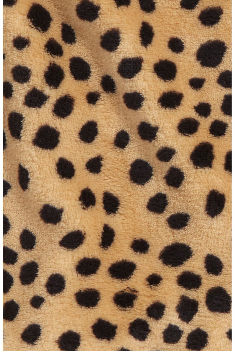 Kids' Fleece Sleep Shorts, Alternate, color, TAN STOCK ANIMAL DOT