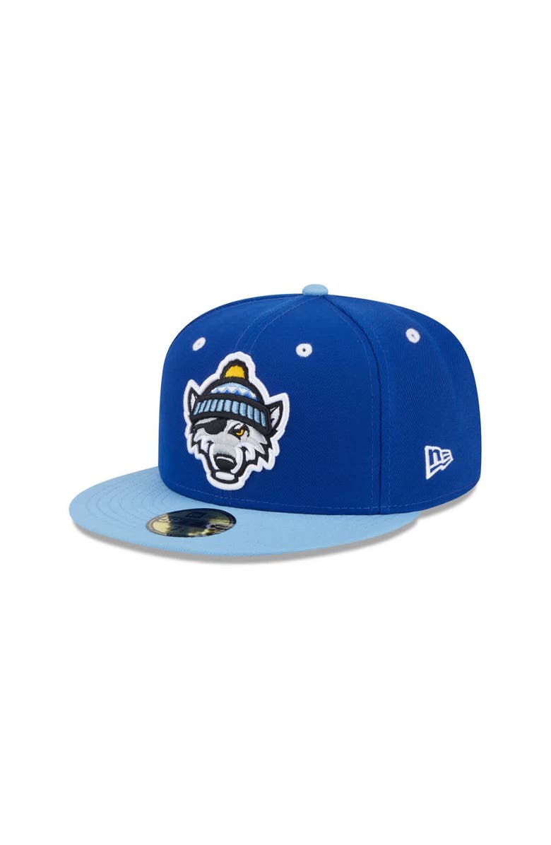 New Era Men's New Era Royal Erie SeaWolves Theme Nights 59FIFTY Fitted Hat, Main, color, Royal