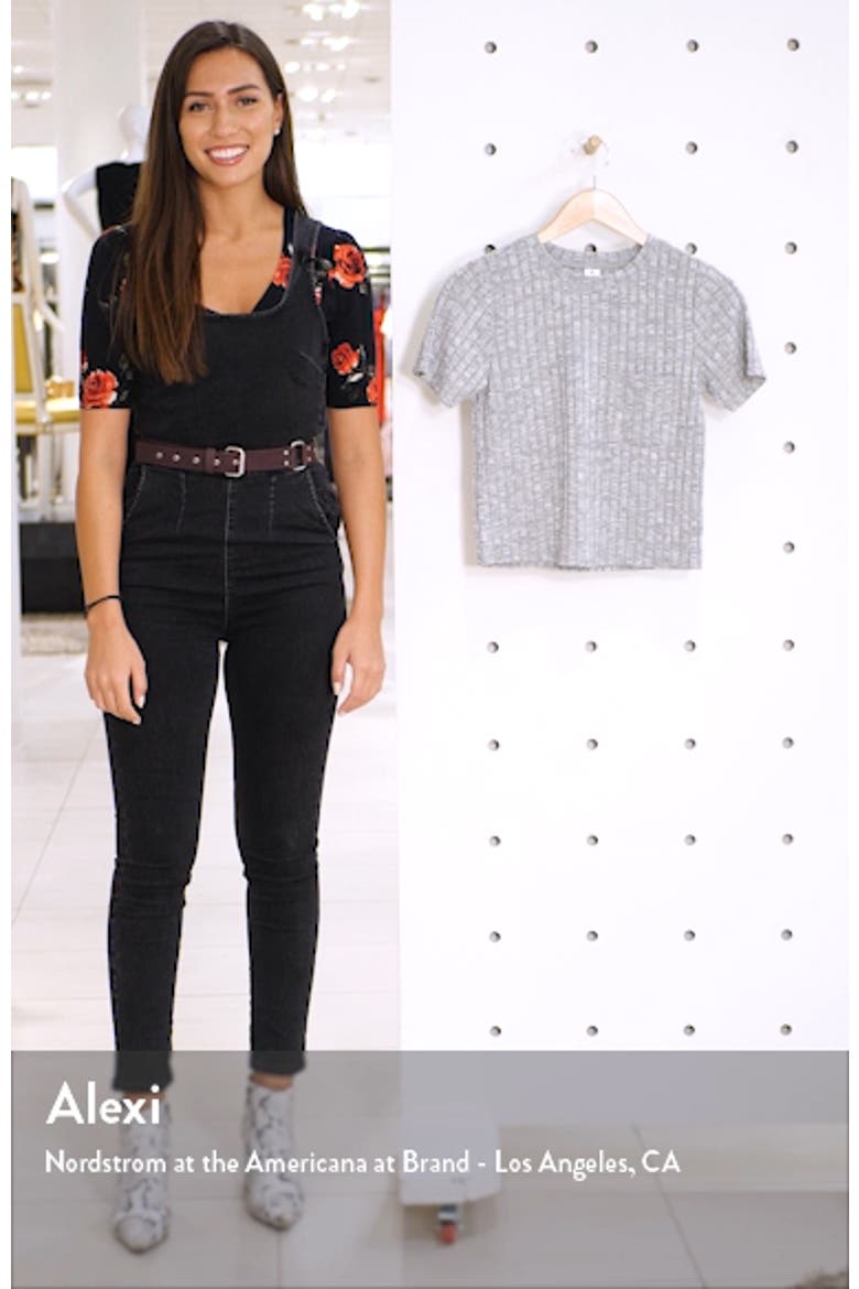 x Claudia Sulewski Wide Rib Baby Tee video