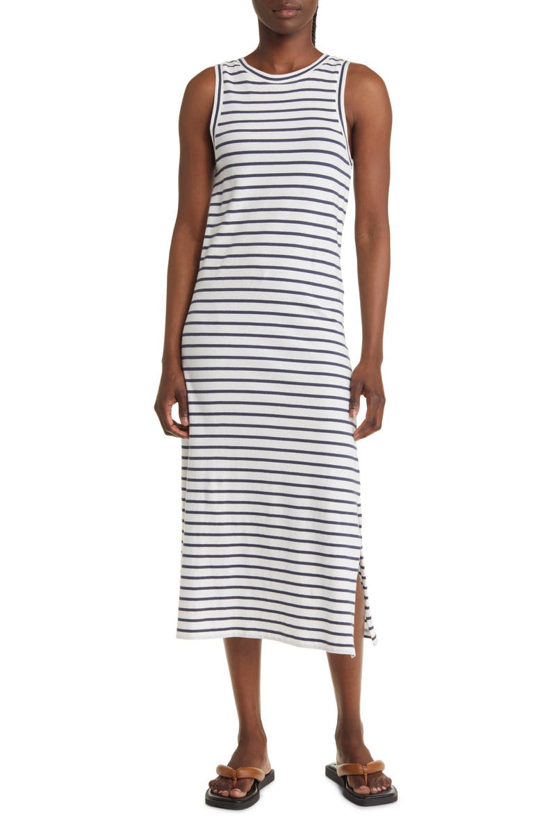 Rails Stripe Cotton Tank Dress, Main, color, 