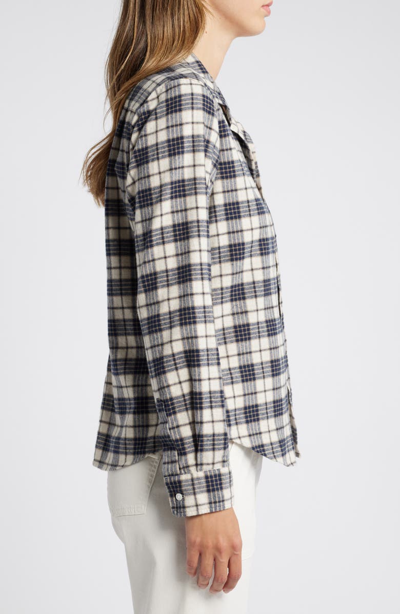 Frank & Eileen Barry Plaid Tailored Flannel Button-Up Shirt, Alternate, color, 