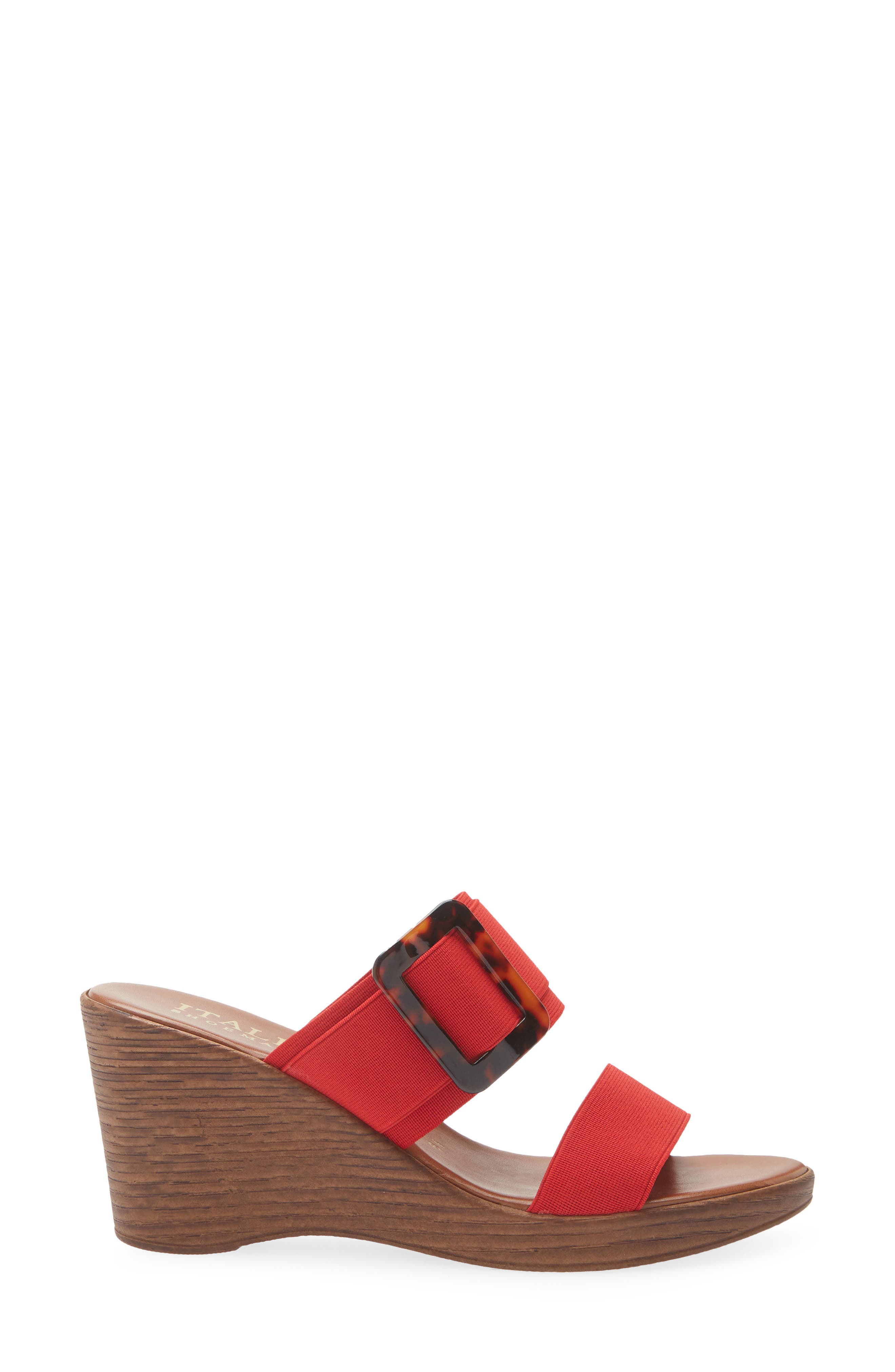 Open Toe Wedge Sandal, Alternate, color, PEARL BRAS