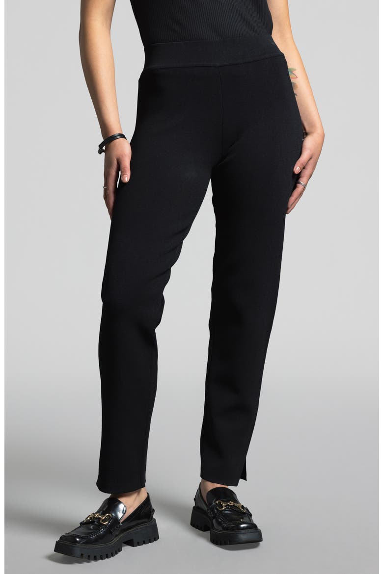 Celestia Stretch Pants, Main, color, BLACK