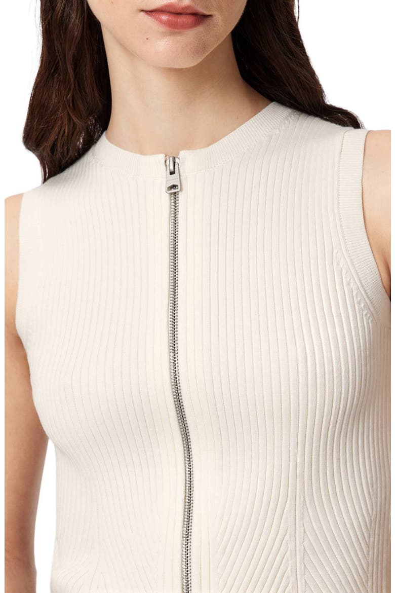 Cruz Rib Knit Sweater Vest, Alternate, color, CHALK WHITE