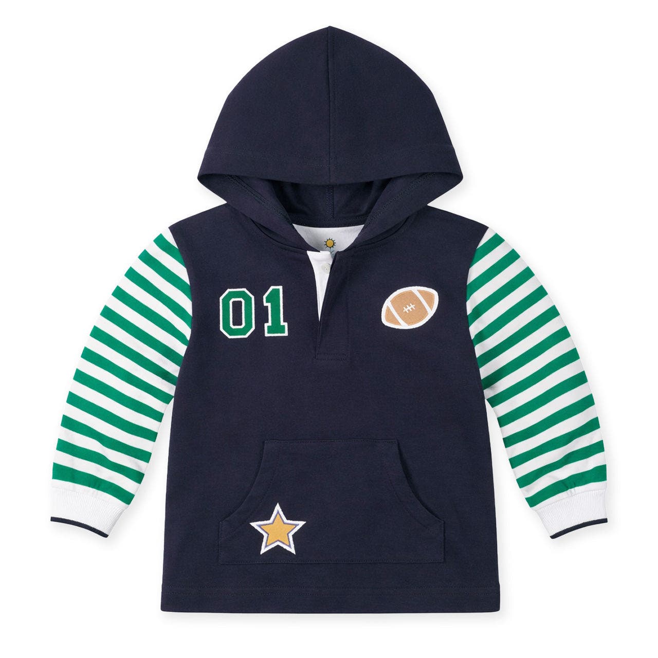 selected Navy/Green