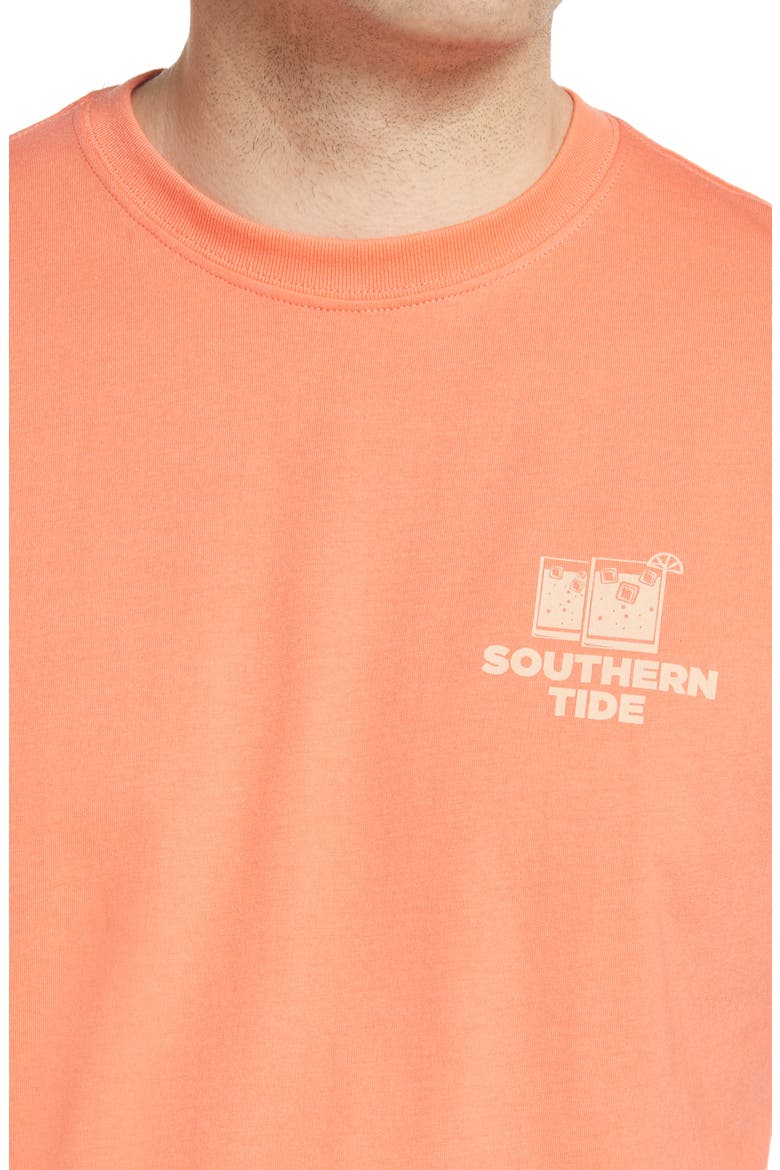 Skipjack Happy Hour Graphic Tee, Alternate, color, NAUTICAL ORANGE
