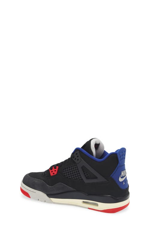 Nike Air Jordan 4 Retro Basketball Sneaker In Black