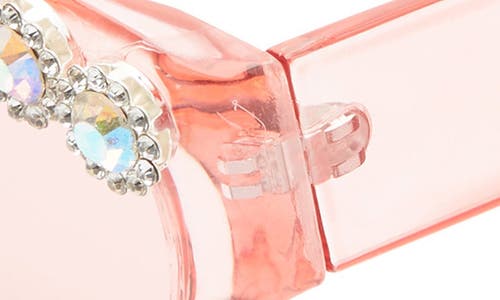 Rad + Refined 50mm Chunky Crystal Embellished Sunglasses