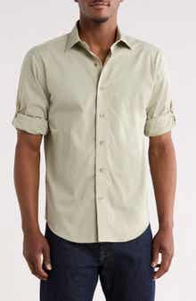 Trim Fit Cotton Dress Shirt
