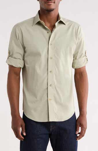 Trim Fit Cotton Dress Shirt