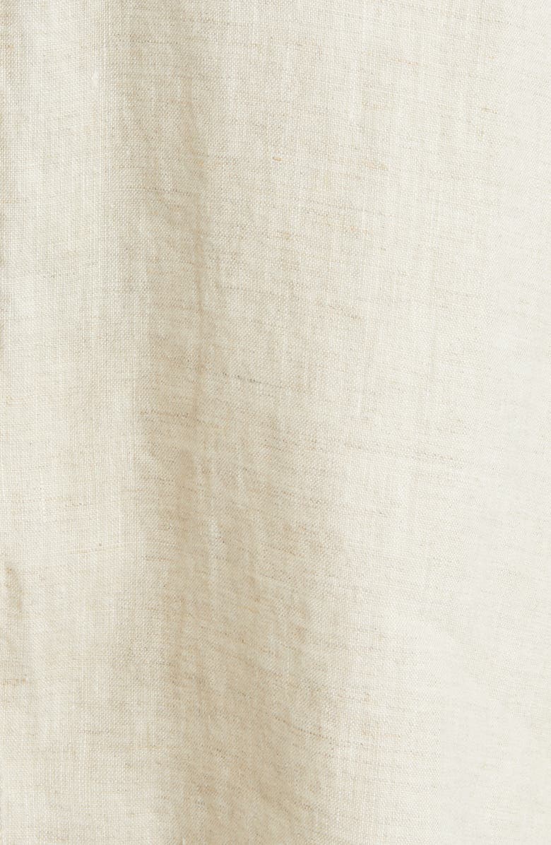 & Other Stories Oversize Linen Button-Up Shirt, Alternate, color, Beige
