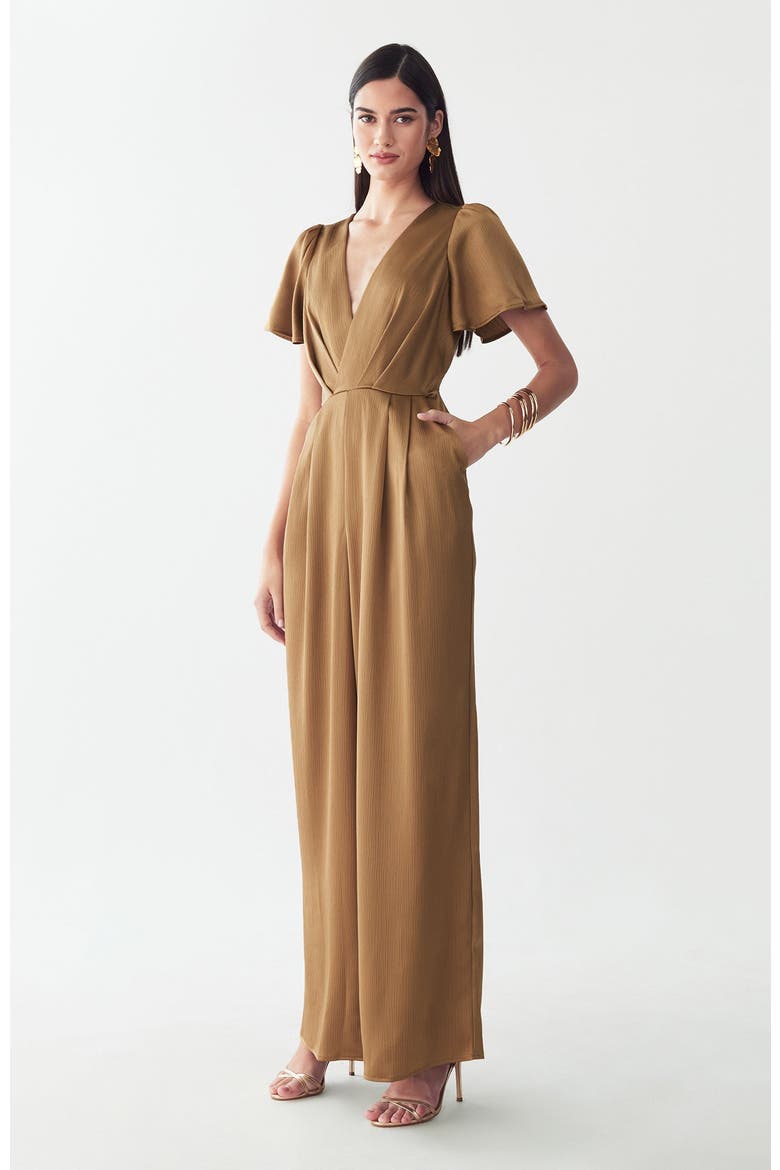 Imani Jumpsuit, Alternate, color, Bronze