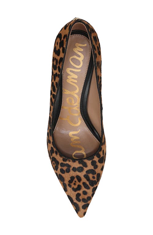 Sam Edelman Vienna Pointed Toe Pump Granada Tan Leather