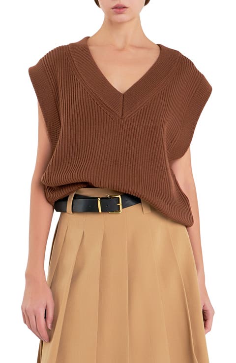 Throw On Sweater Vest