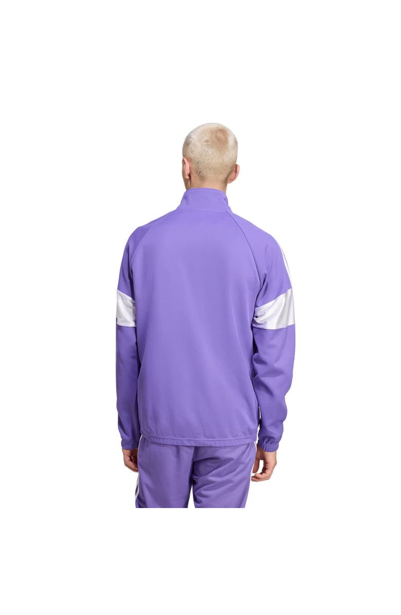 adidas Men's adidas Purple Real Madrid Lifestyler Full-Zip Track Jacket, Alternate, color, Purple