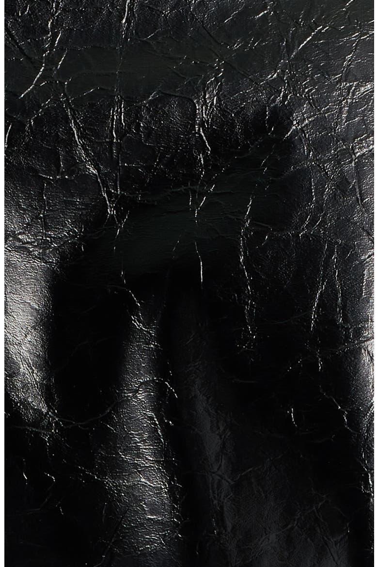 Jasita Leather Jacket, Alternate, color, BLK