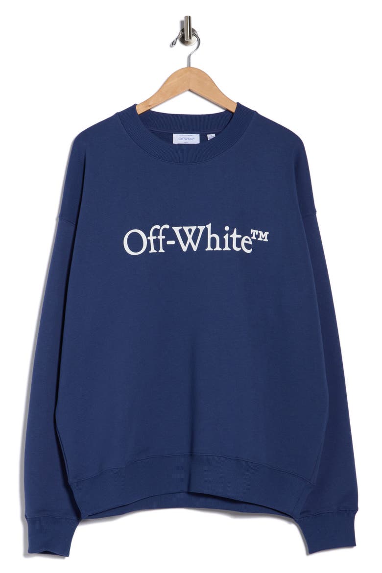 Bookish Skate Graphic Sweatshirt, Alternate, color, DARK BLUE-WHITE