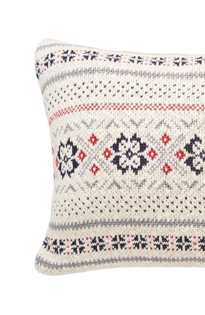 C&F Home Snowflake Christmas Throw Pillow, 16" x 24", Alternate, color, Off-White