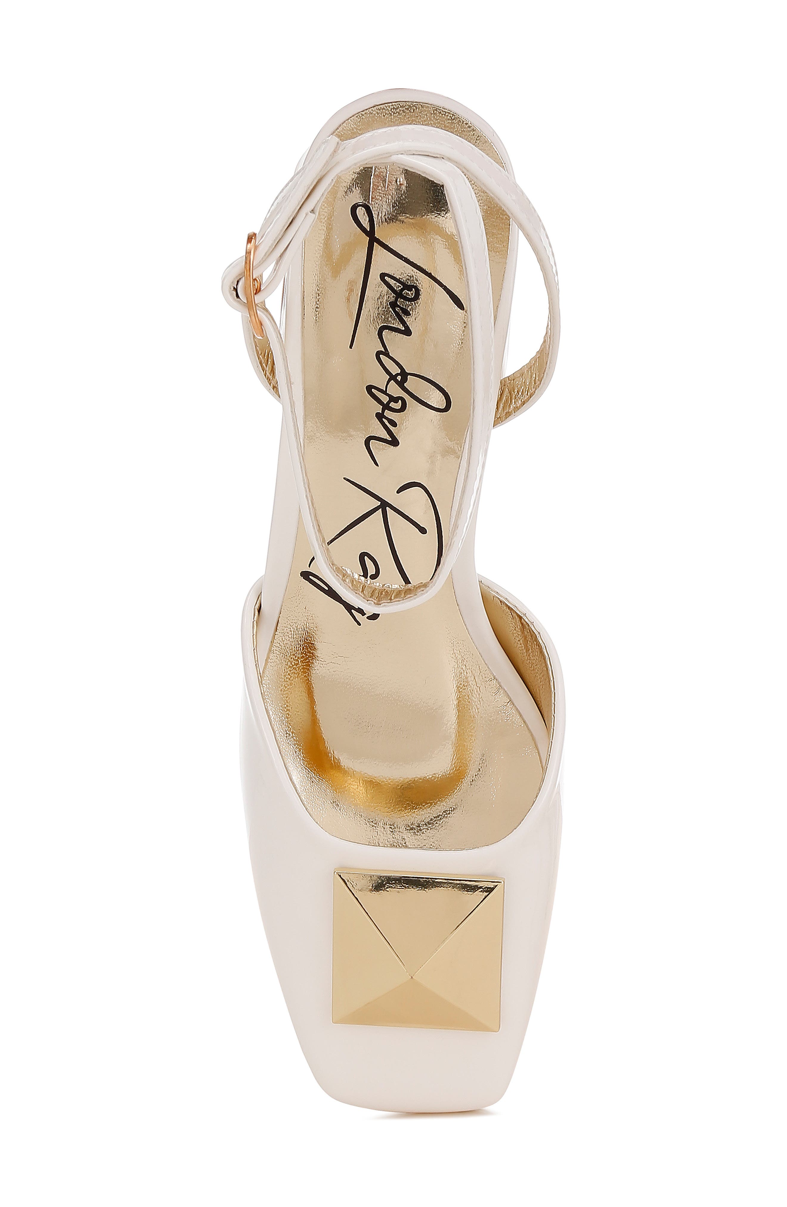 LONDON RAG Griselda Ankle Strap Pump, Alternate, color, Off White