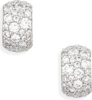 Nadri The Perfect Gift Crushed Pave Stud Earrings